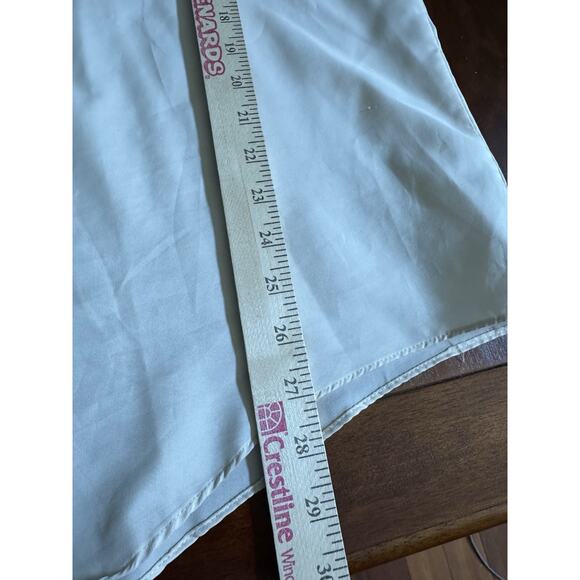 VTG Van Heusen Super Silk Men's Short Sleeve Casual Dress Shirt Neck 17 1/2 READ - Picture 8 of 10